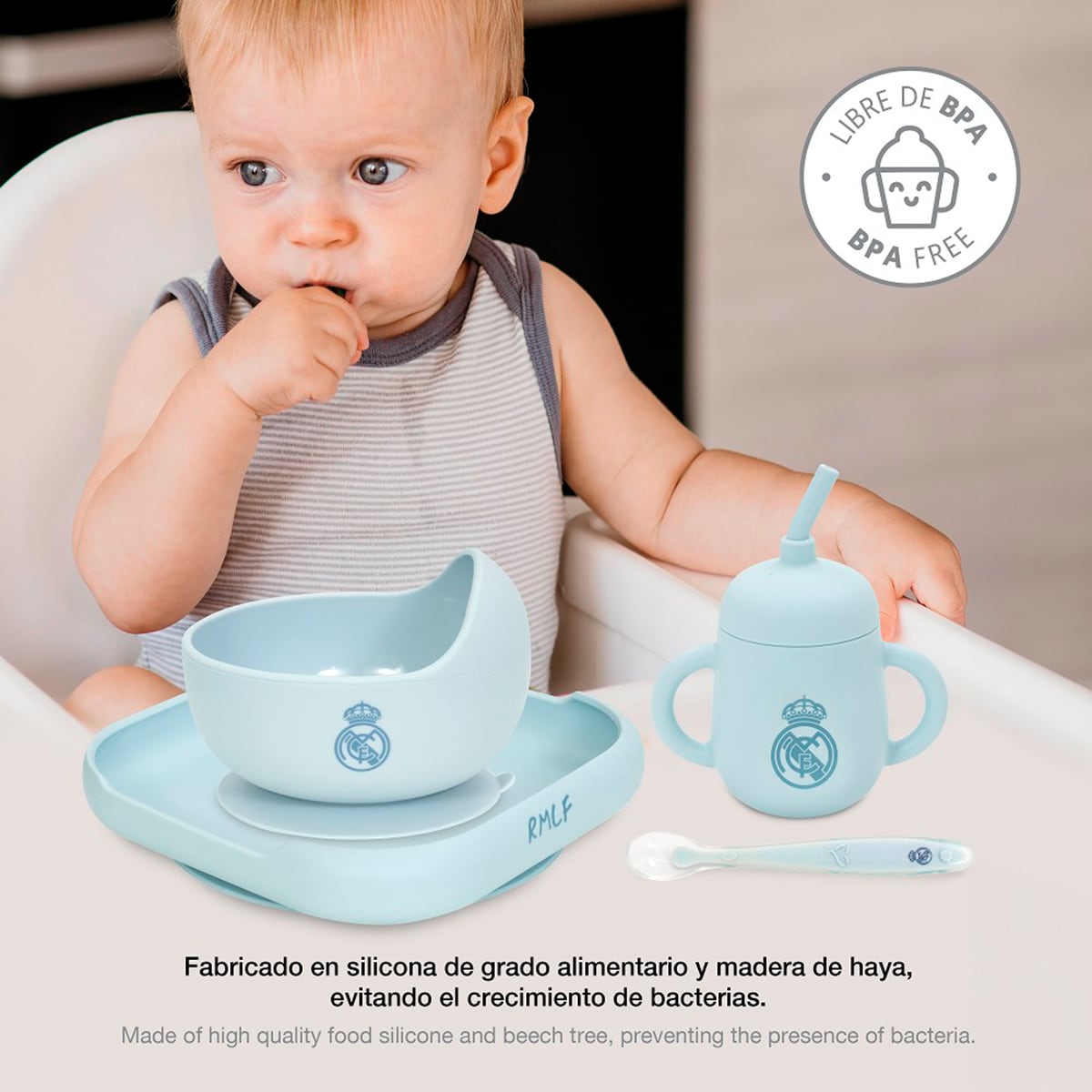 Set vajilla 4 pcs de silicona mod mockup Azul-2