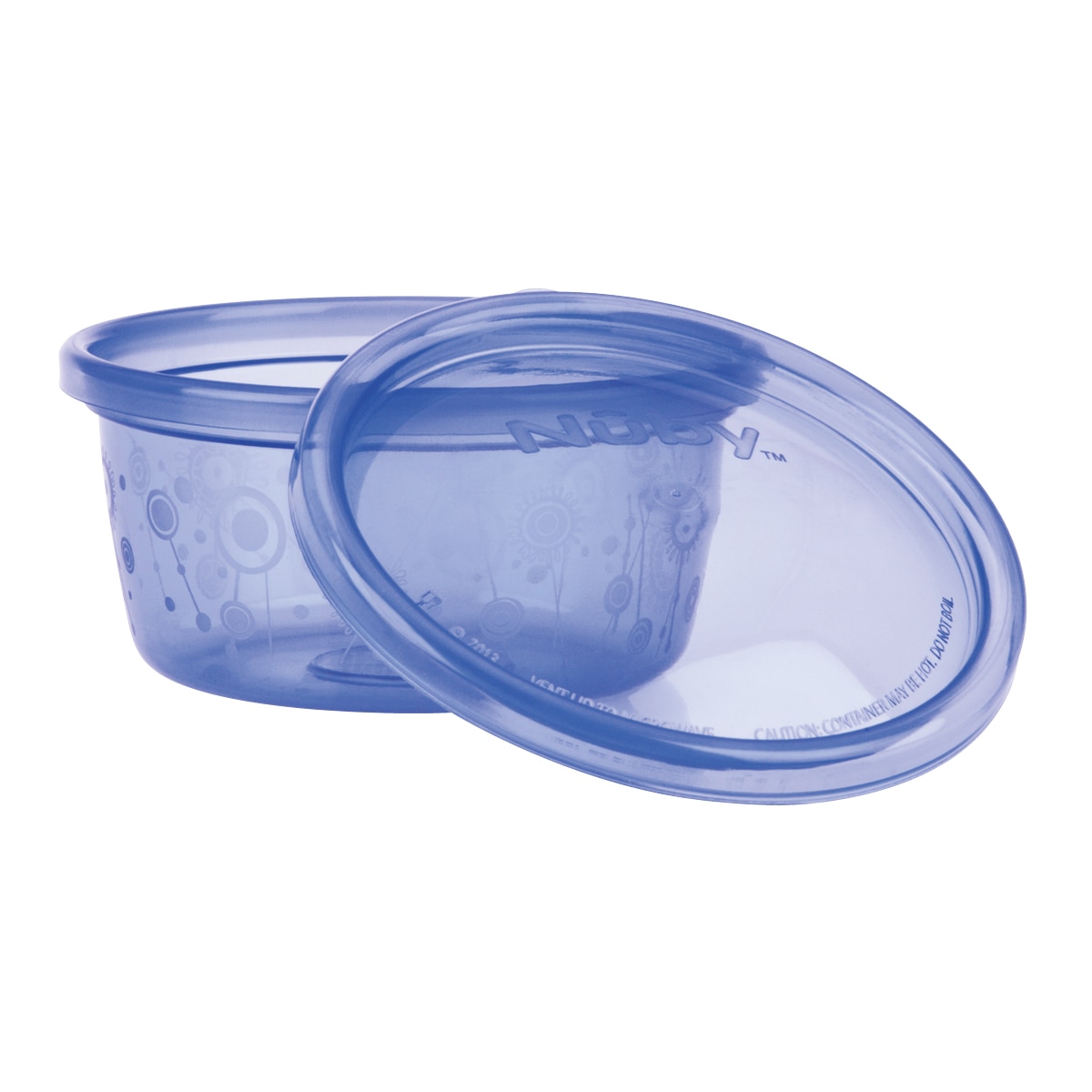 Juego de 6 Recipientes Herméticos Nuby Wash or Toss para congelador (300 ml.) multicolor Multicolor-2