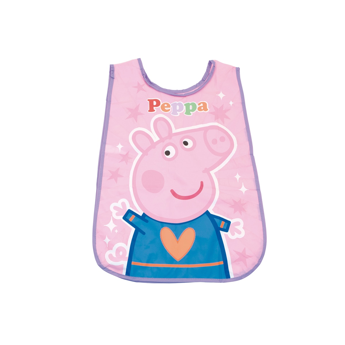 Delantal de PVC Arditex Peppa Pig brillo rosa Rosa-1