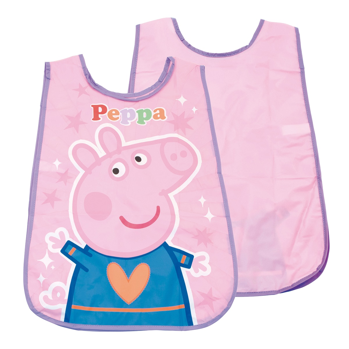 Delantal de PVC Arditex Peppa Pig brillo rosa Rosa-3