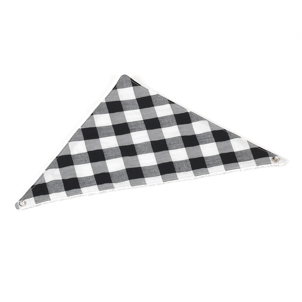 Pack de tres bandanas cuadro vichy Negro / Blanco Negro-1