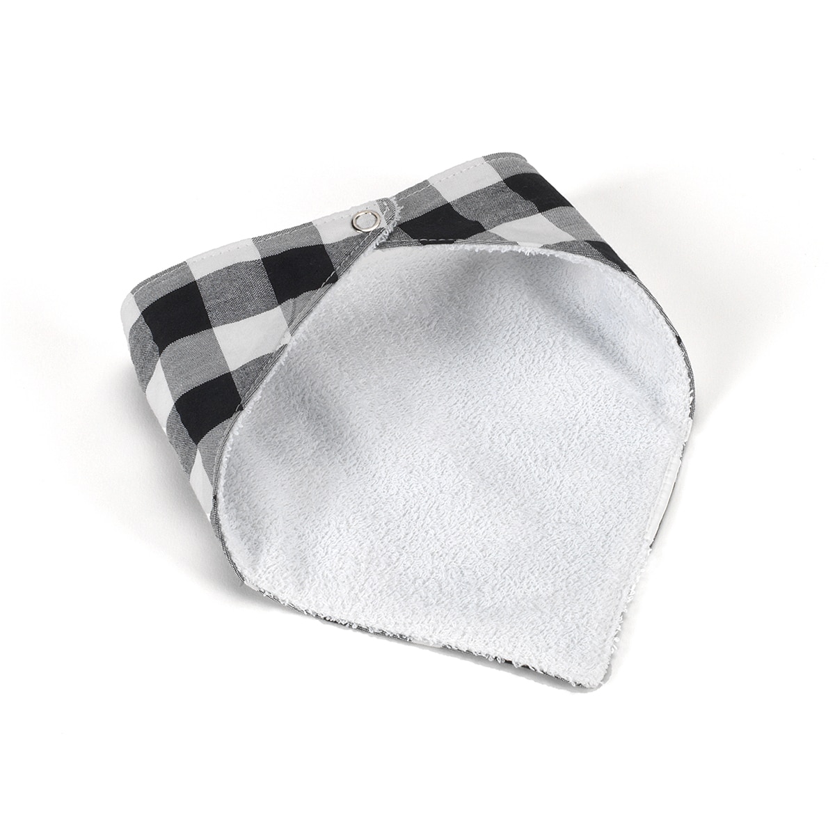 Pack de tres bandanas cuadro vichy Negro / Blanco Negro-2