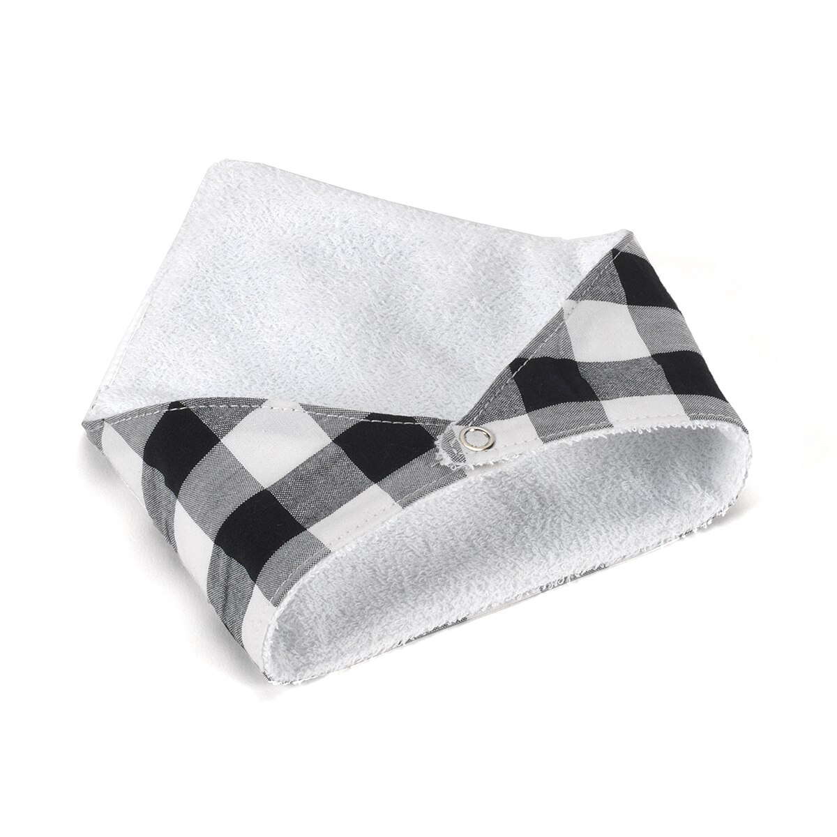 Pack de tres bandanas cuadro vichy Negro / Blanco Negro-3