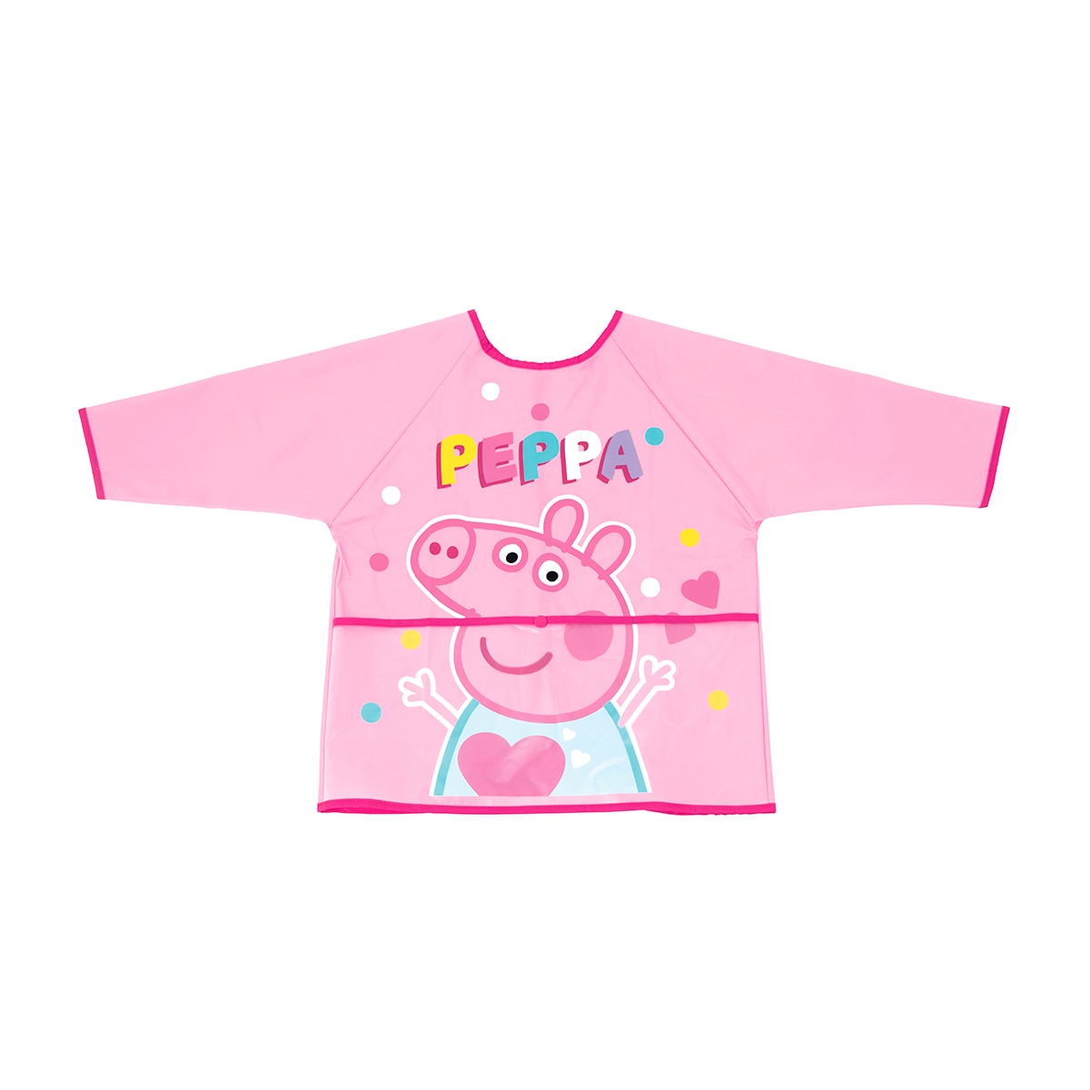 Delantal pvc m/l Peppa Pig Rosa-1