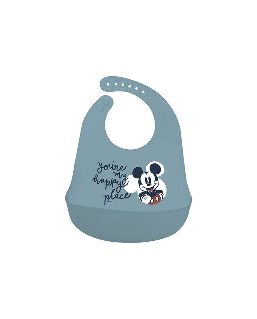 Imagen 0 de Stor babero de silicona mickey mouse full of smiles