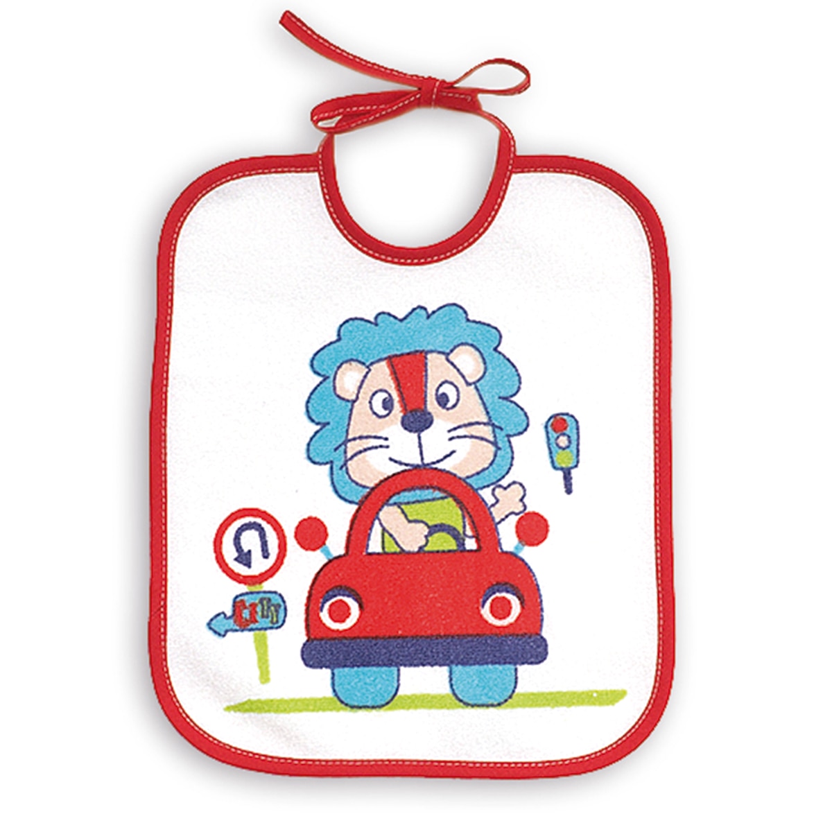 Semanario. Set de 7 baberos estampados Multicolor-8