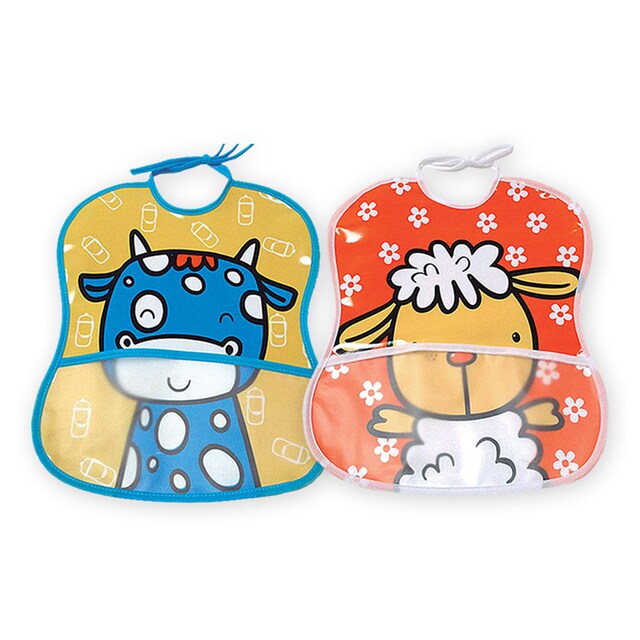 Imagen 0 de Babero con bolsillo Vaca-Oveja