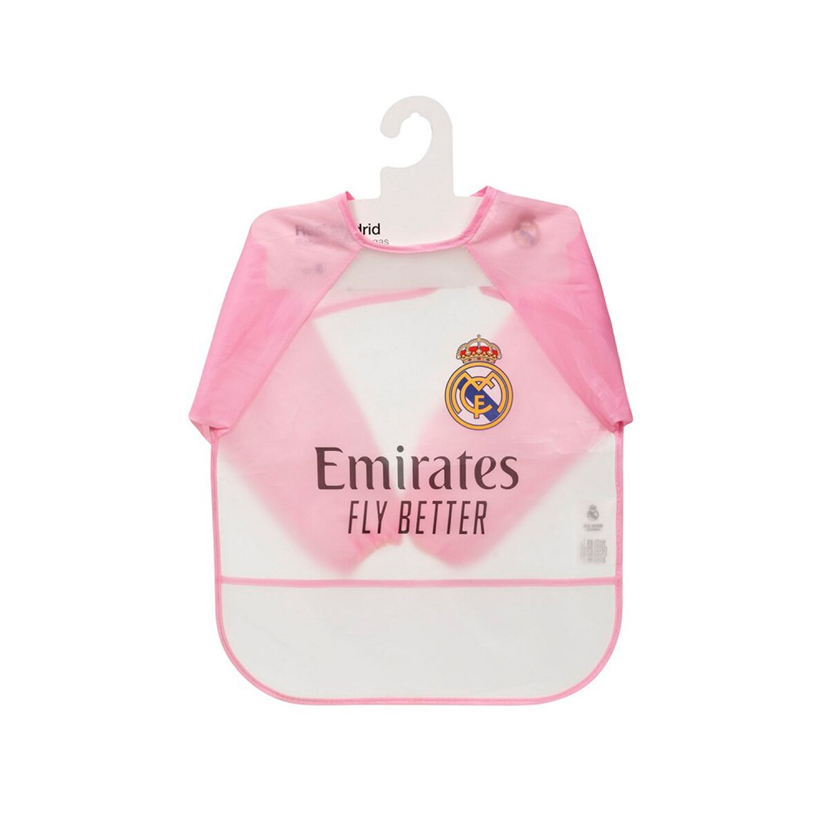 Babero mangas equipacion rm Rosa-3