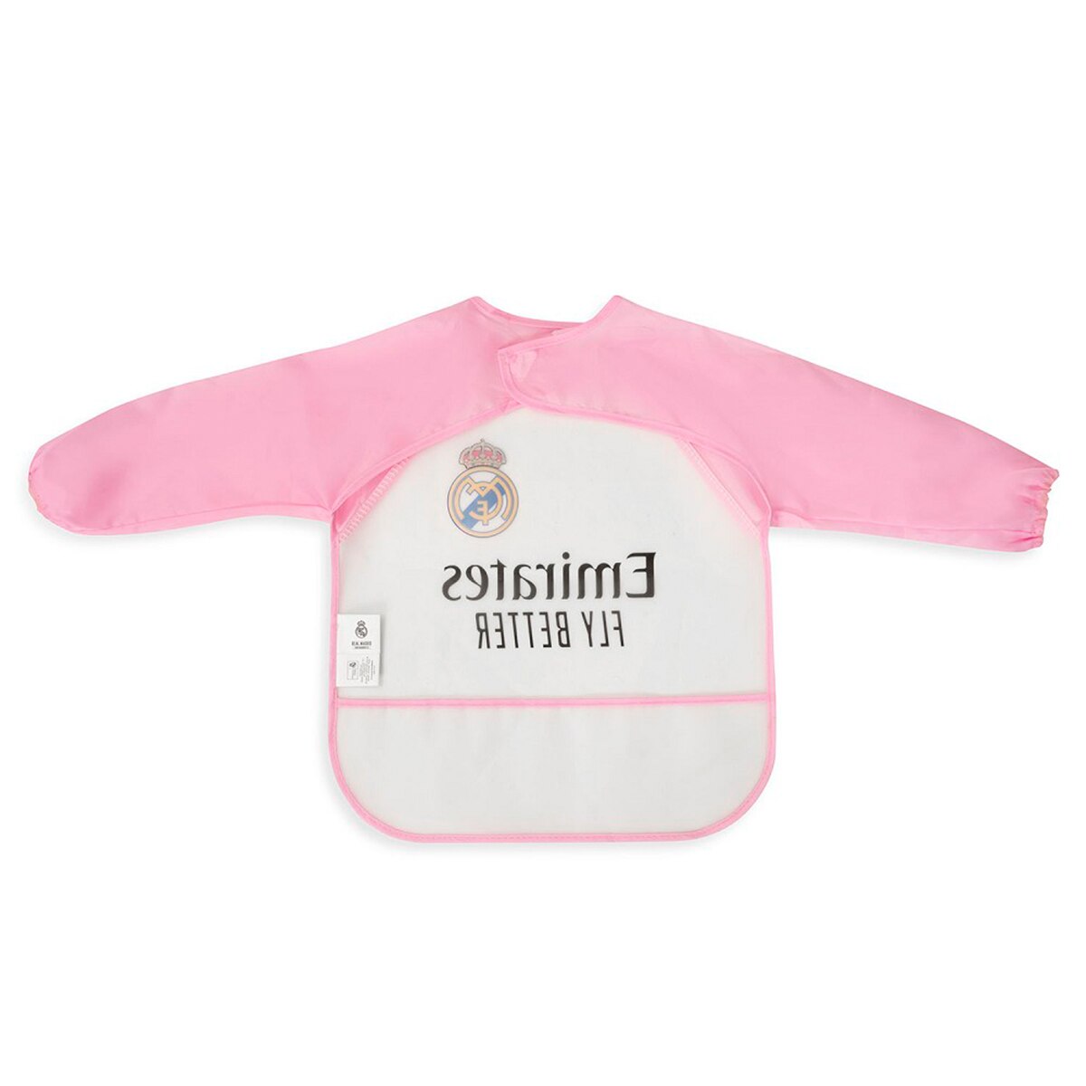 Babero mangas equipacion rm Rosa-5
