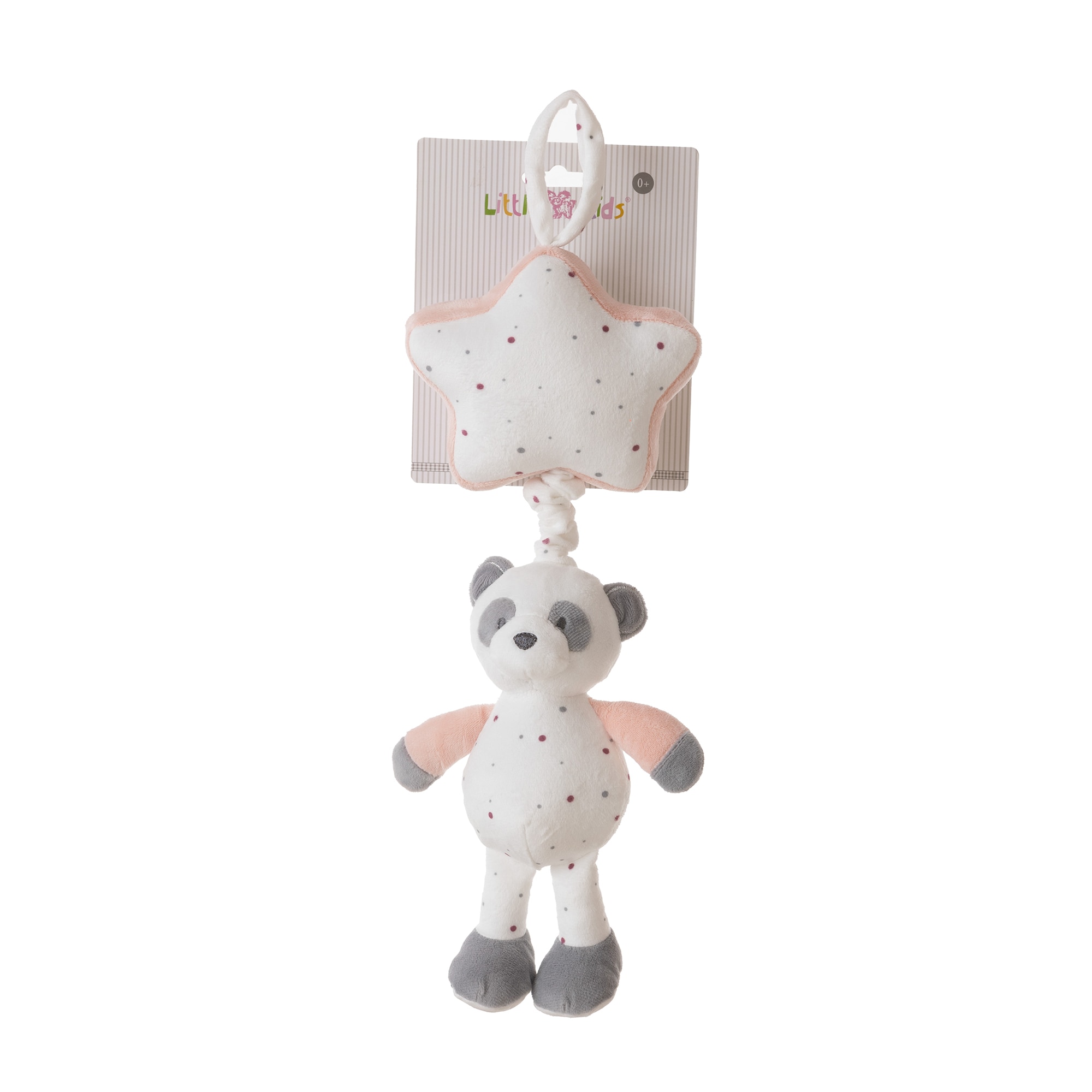 Caja Musical Little Kids Estrella Baby Panda rosa Rosa-4