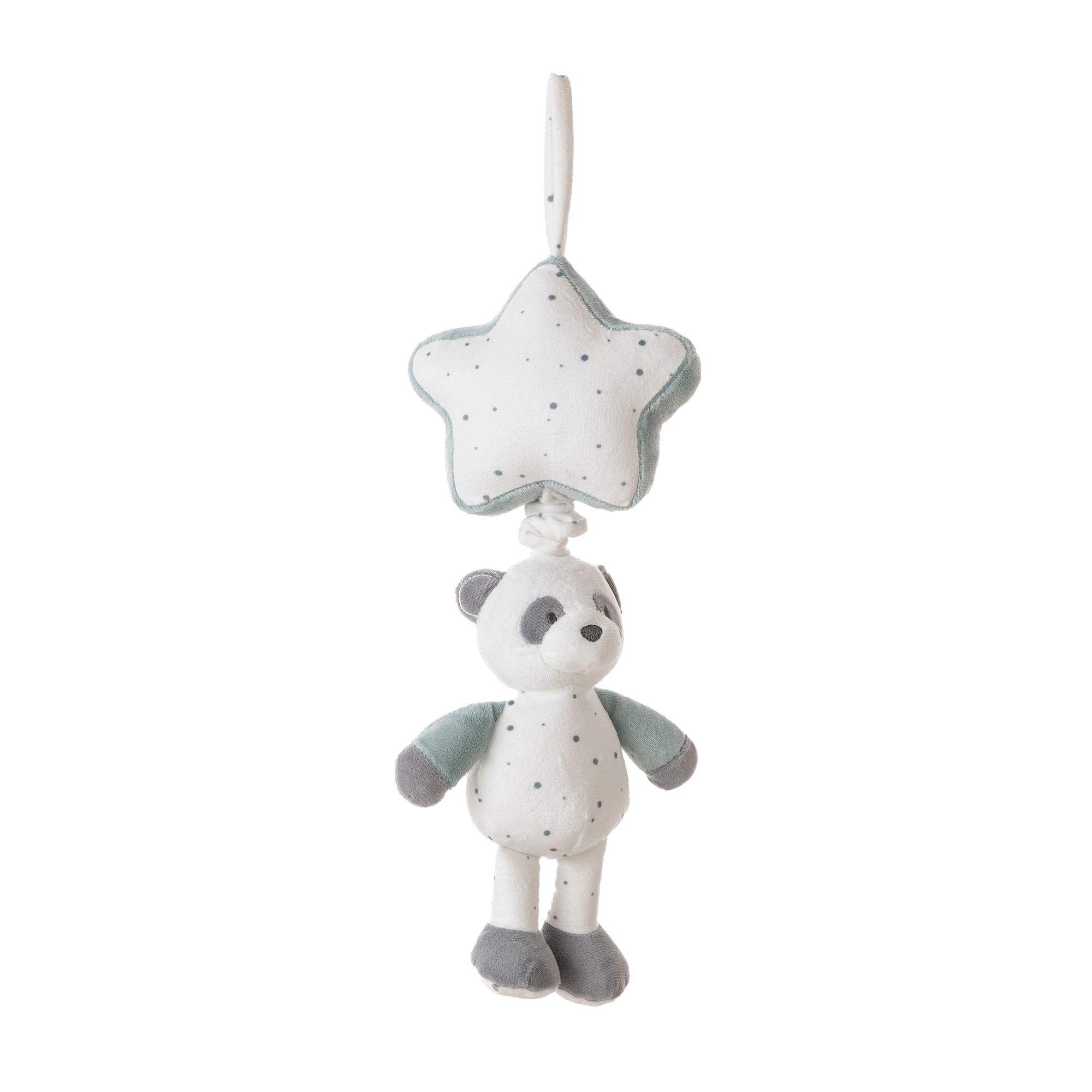 Caja Musical Little Kids Estrella Baby Panda agua marina Azul-2