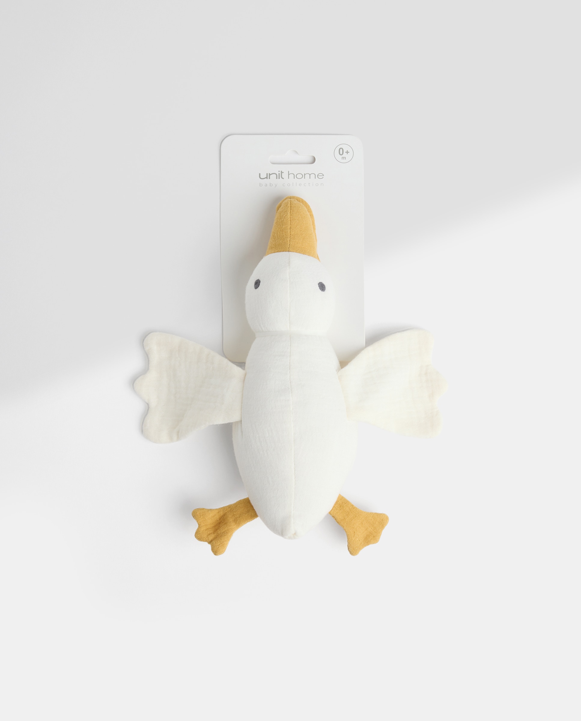 Peluche Duck Blanco roto-3