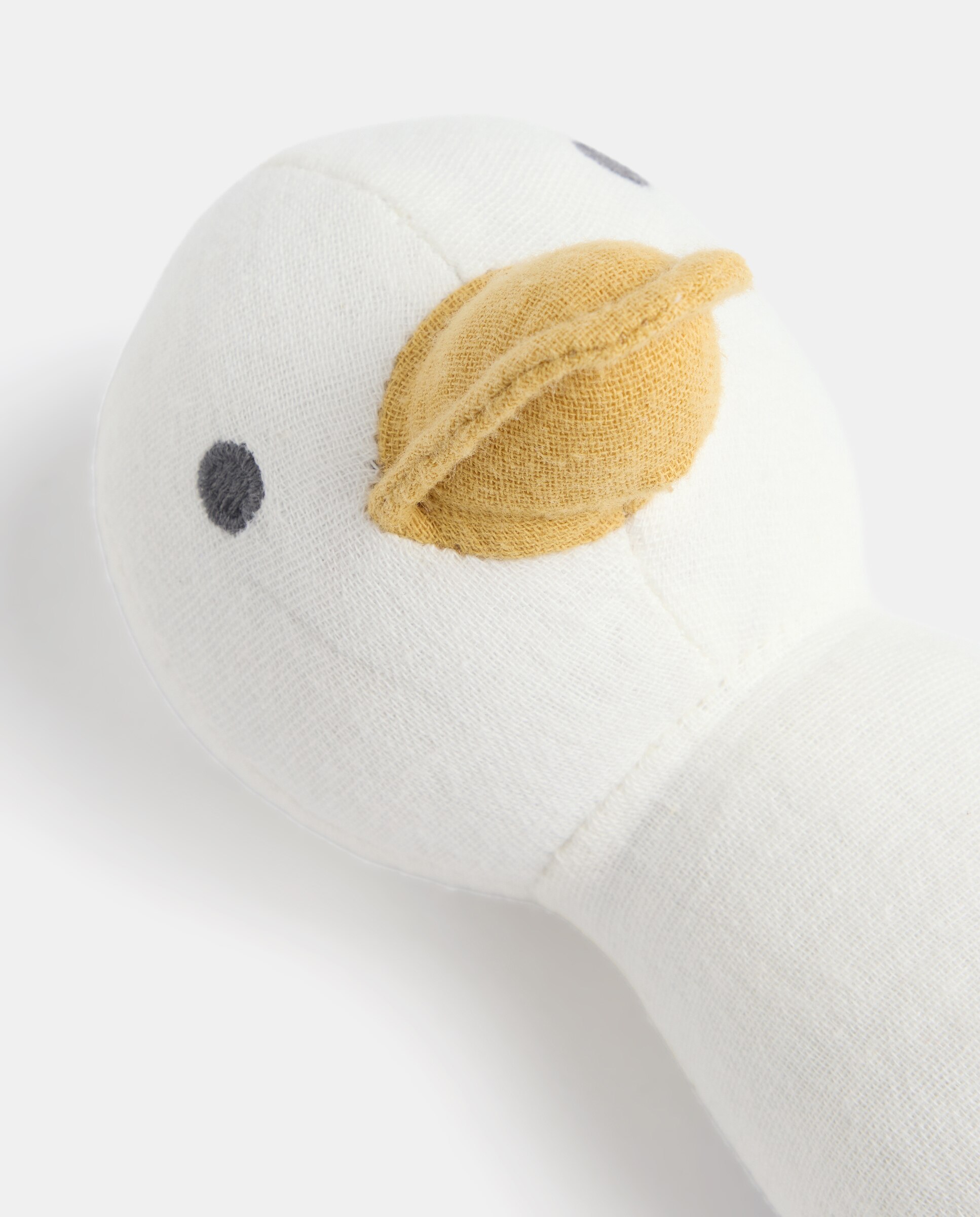 Sonajero Duck Blanco roto-2