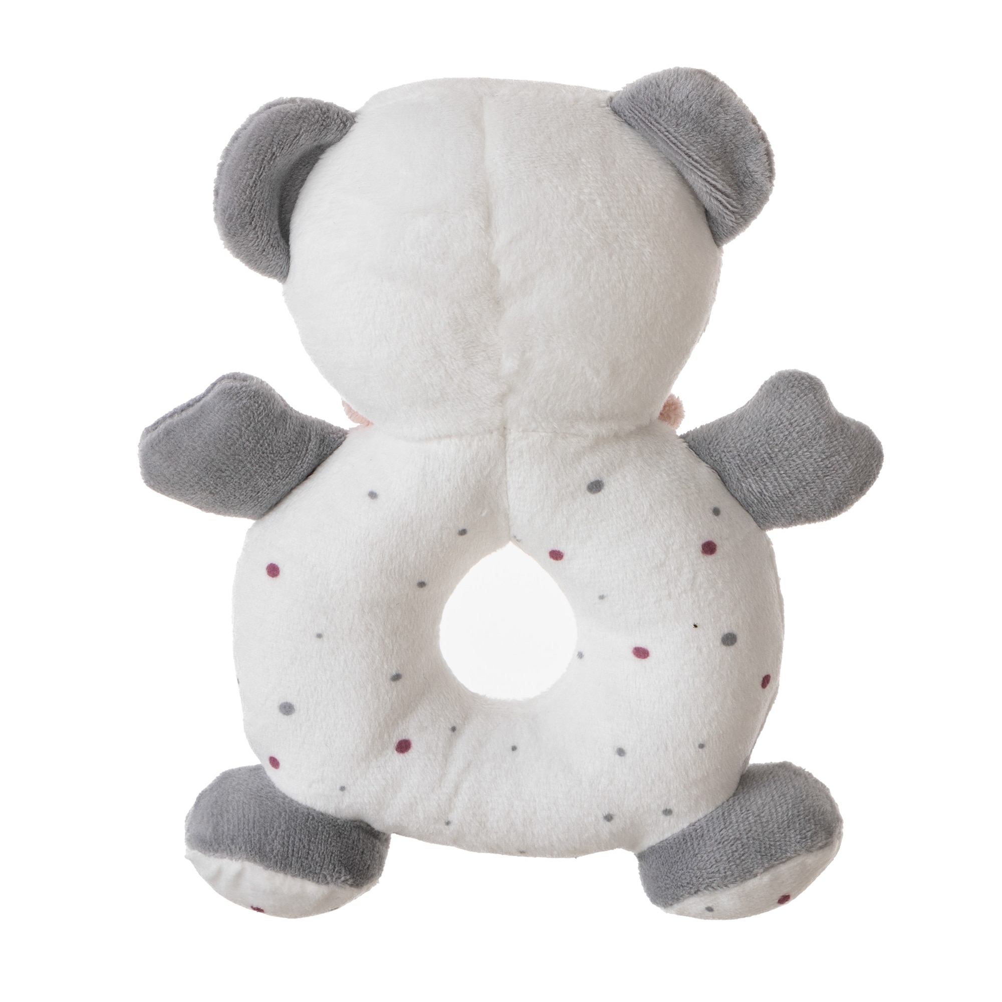 Sonajero Peluche Little Kids Baby Panda rosa Rosa-4