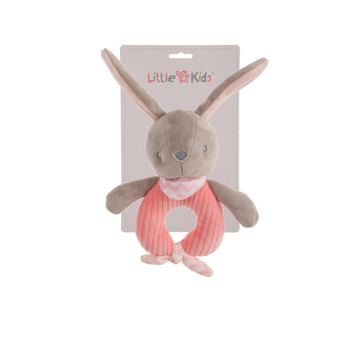 Imagen 0 de Sonajero Little Kids Conejo tercciopelo rosa