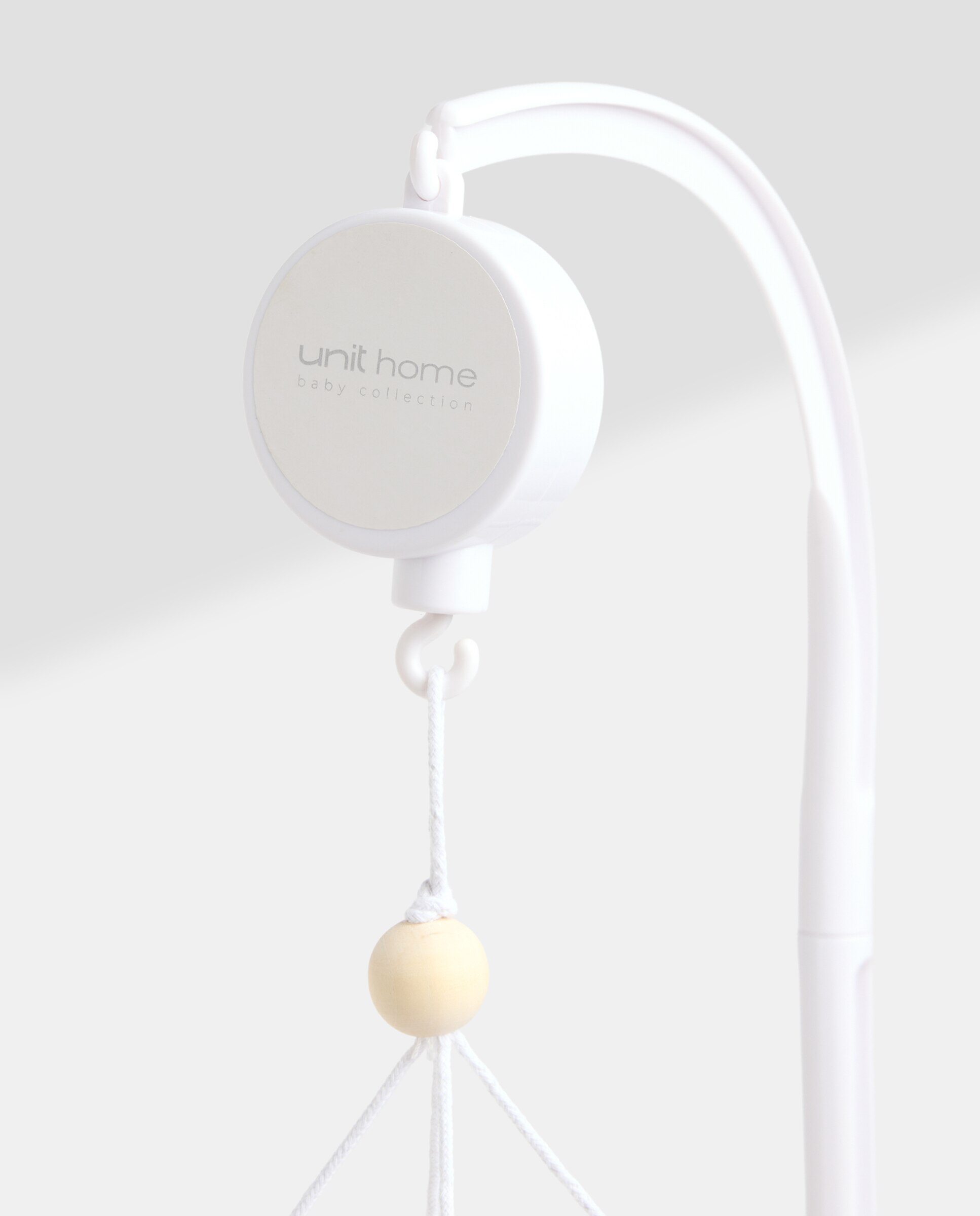 Móvil de cuna con música Duck Blanco roto-2