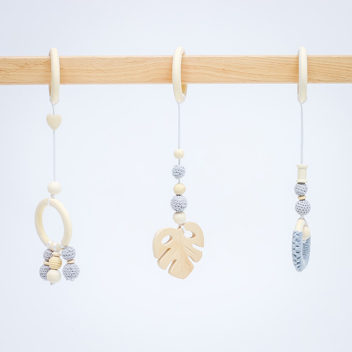 Gimnasio de actividades Plastimyr de madera The Good Wood gris Madera / Gris-6