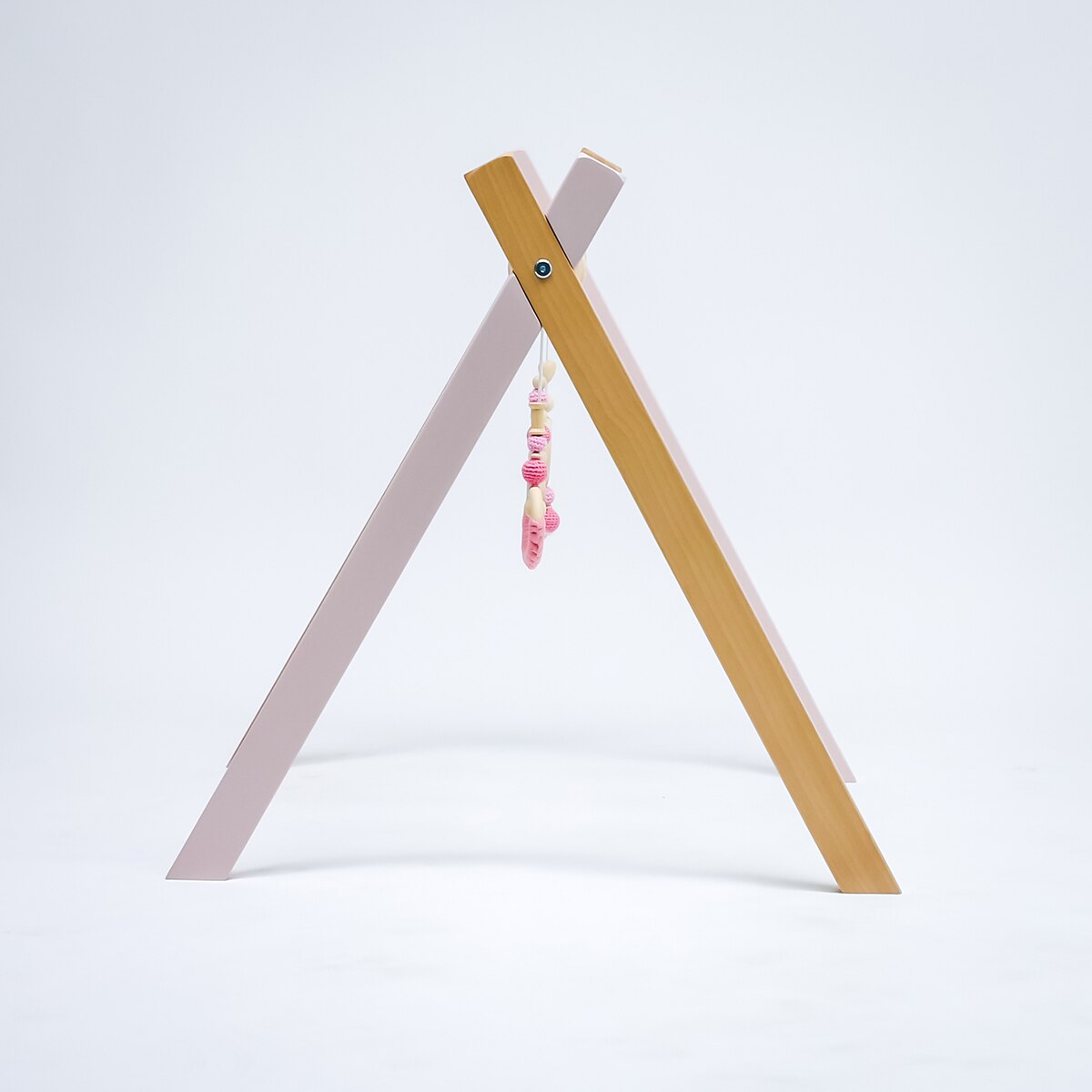 Gimnasio de actividades Plastimyr de madera The Good Wood rosa Madera / Rosa-6