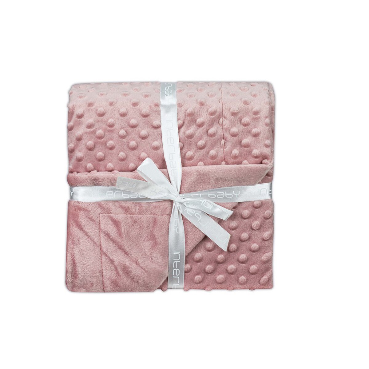 Manta Interbaby burbuja y dou dou osito rosa maquillaje Rosa-2