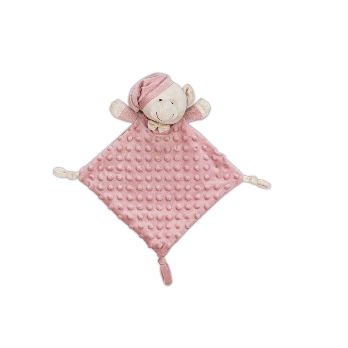 Manta Interbaby burbuja y dou dou osito rosa maquillaje Rosa-3