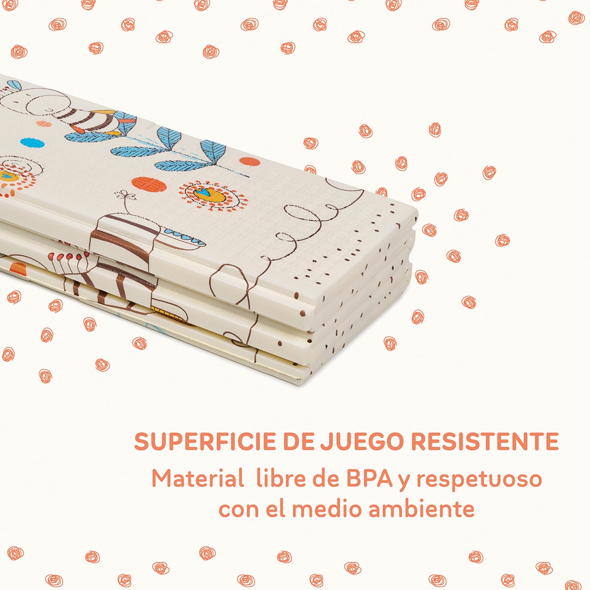 Alfombra de juegos Fancy 180x200x1,5 Multicolor-6