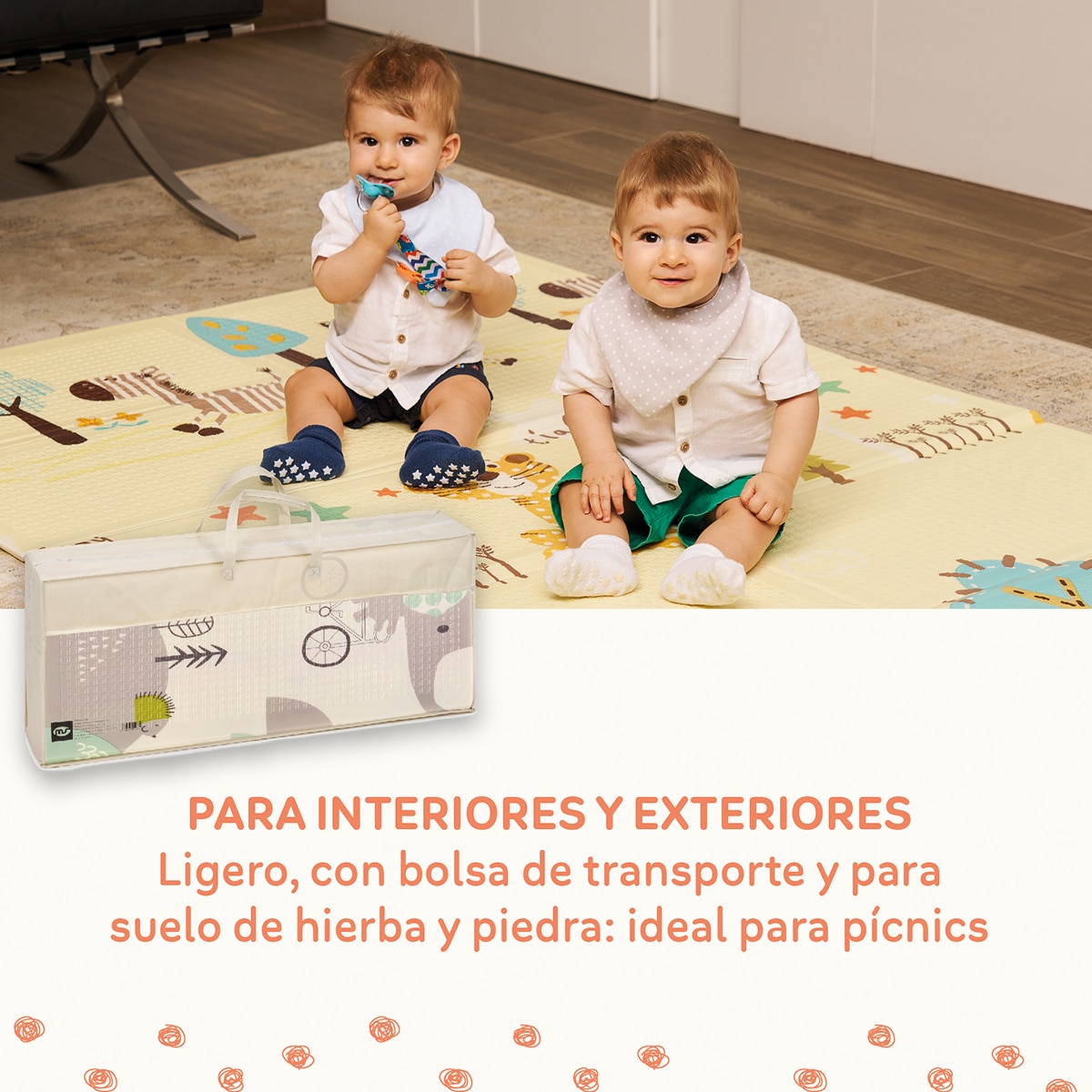 Alfombra de juegos Trendy 180x200x1 Multicolor-9