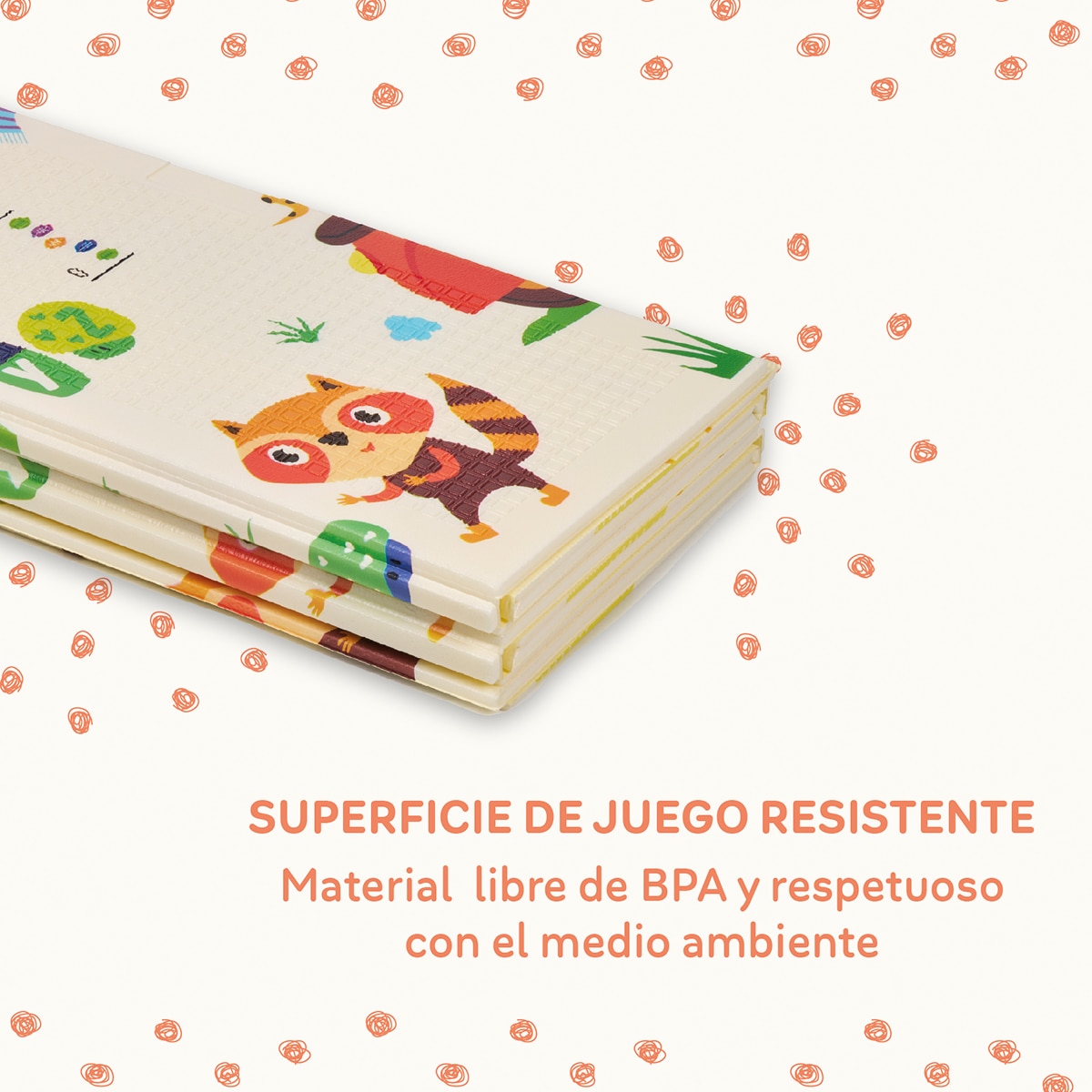 Alfombra de juegosTrendy 180x200x1 Multicolor-8