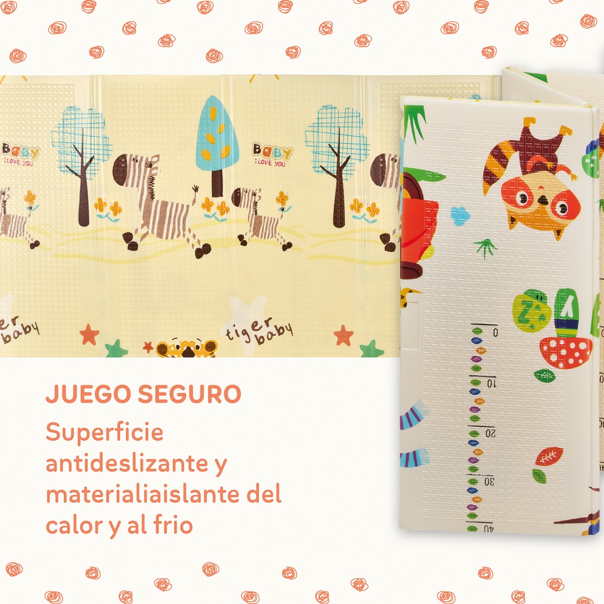 Alfombra de juegosTrendy 180x200x1 Multicolor-9