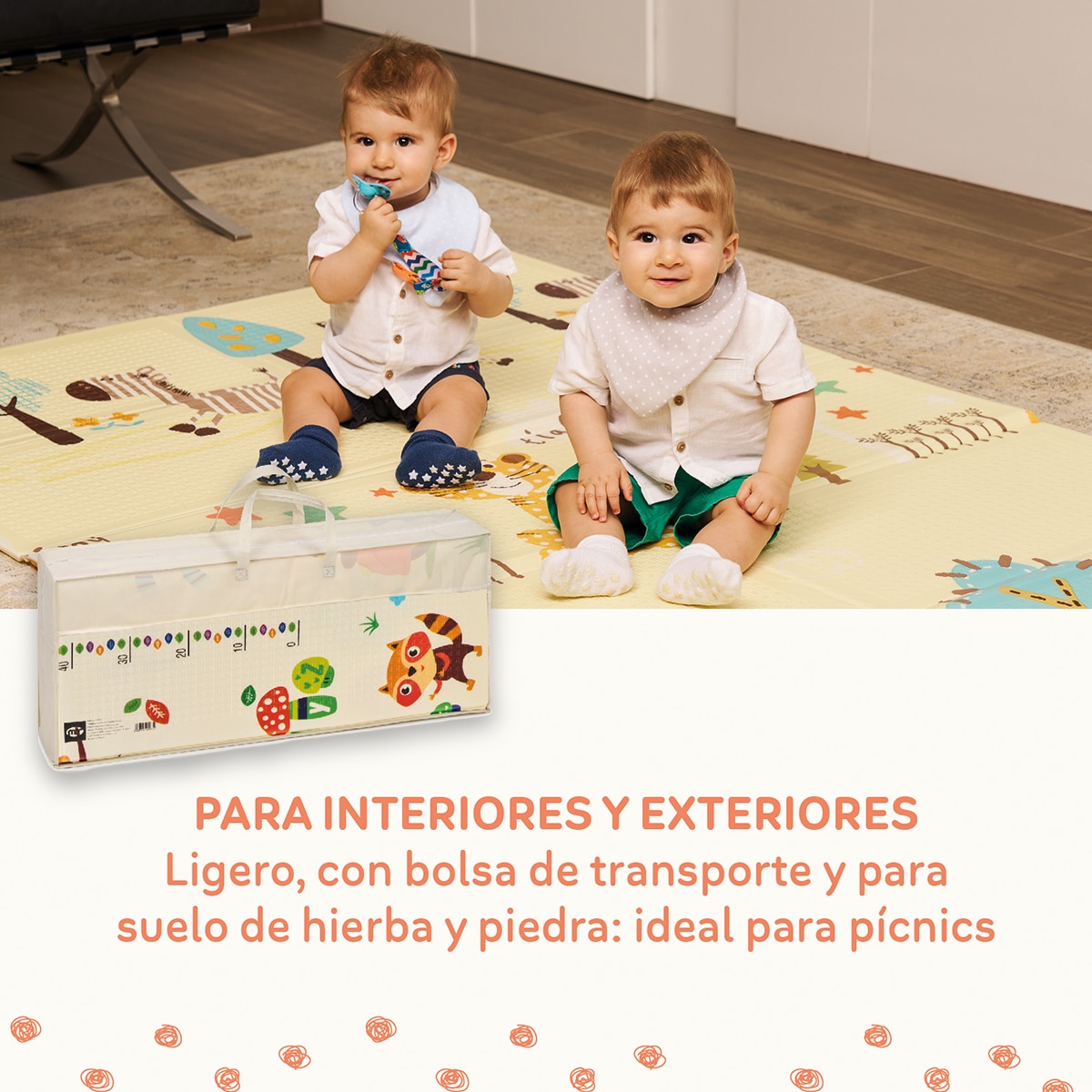 Alfombra de juegosTrendy 180x200x1 Multicolor-10