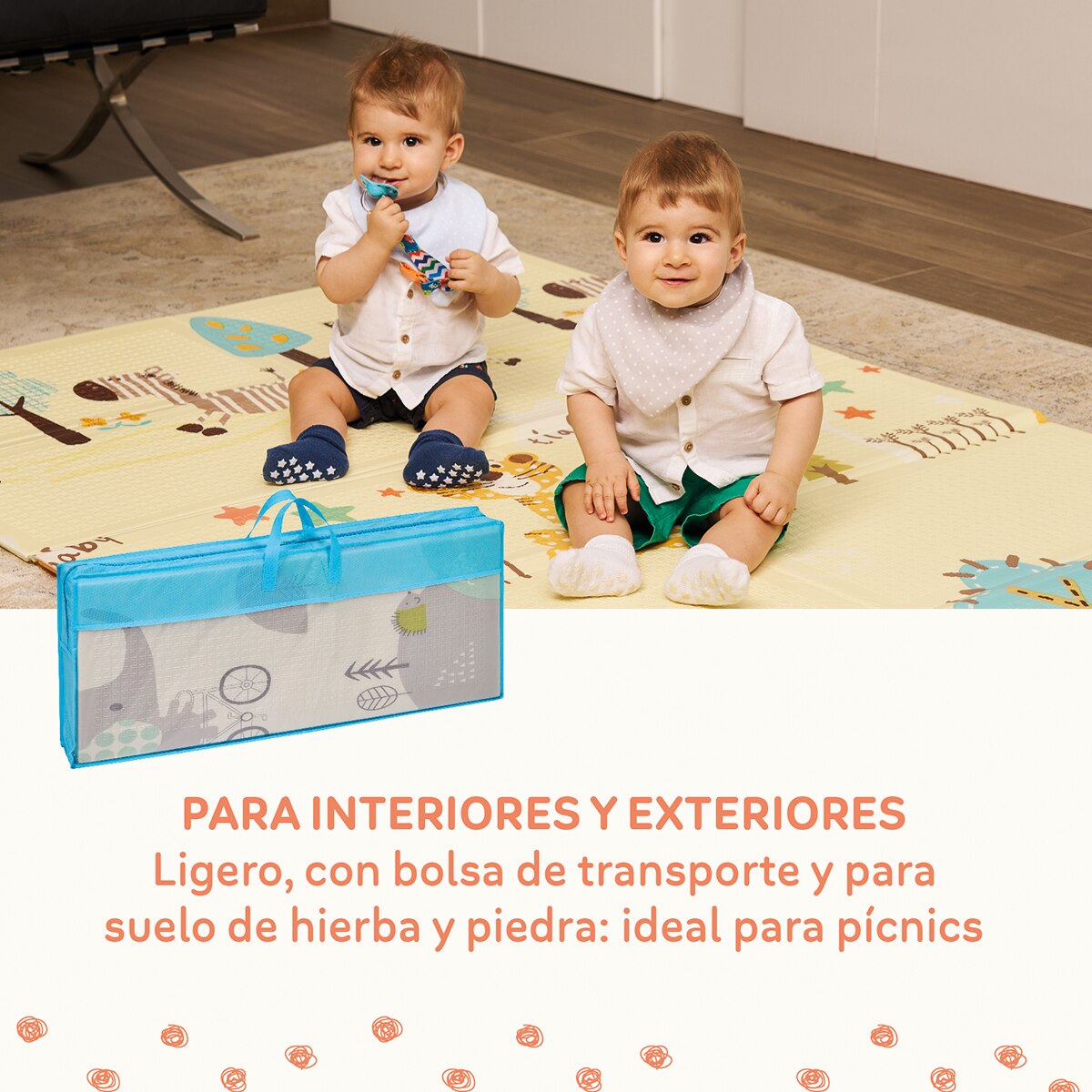 Alfombra de juegos Trendy 180x120x1 Multicolor-9