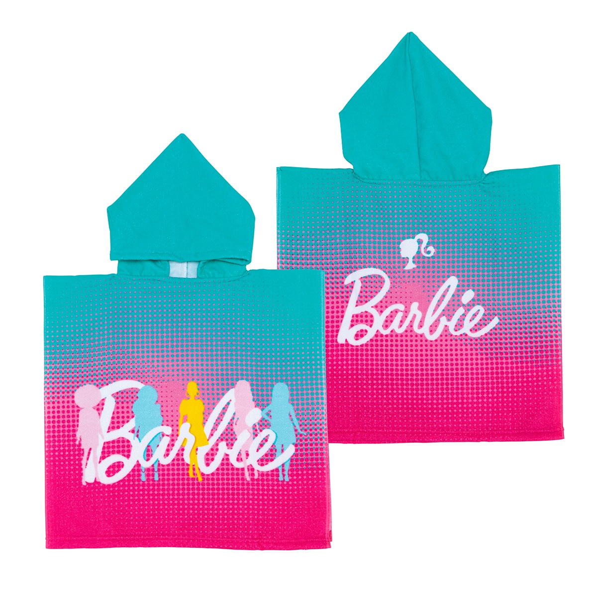 Imagen 0 de Poncho playa microfibra barbie