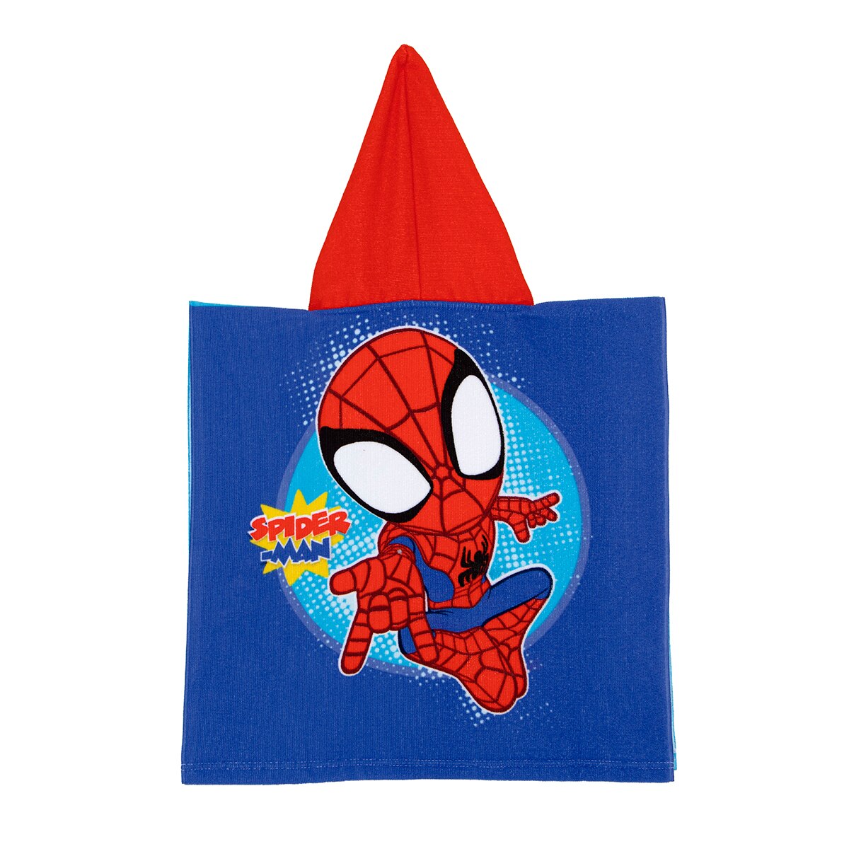 Poncho microfibra spidey& his amazing friends Multicolor-3