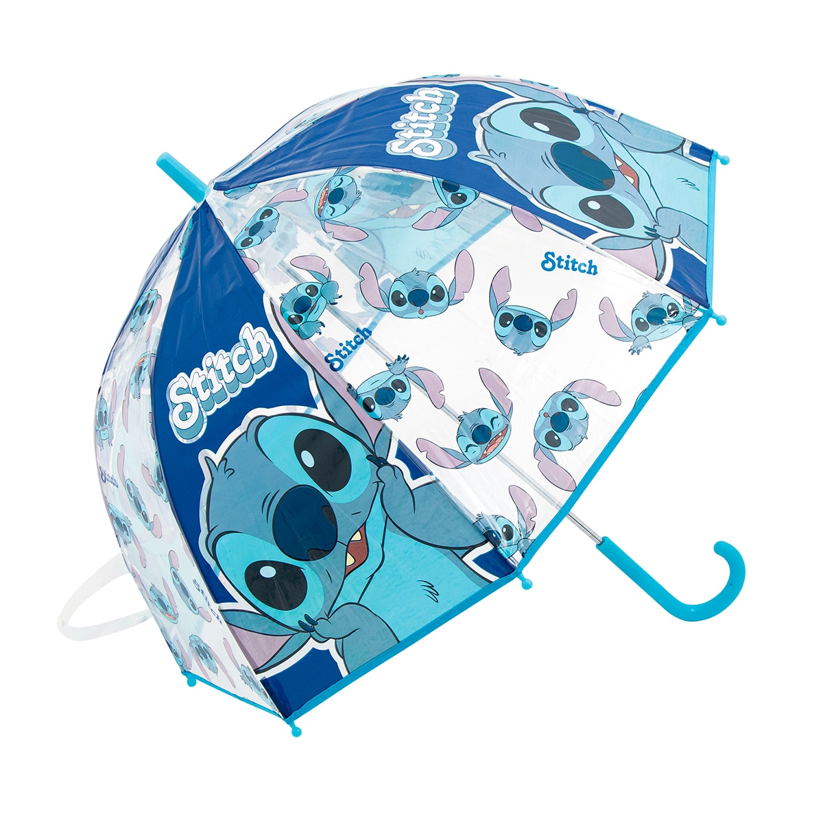 Paraguas burbuja stitch Azul-5