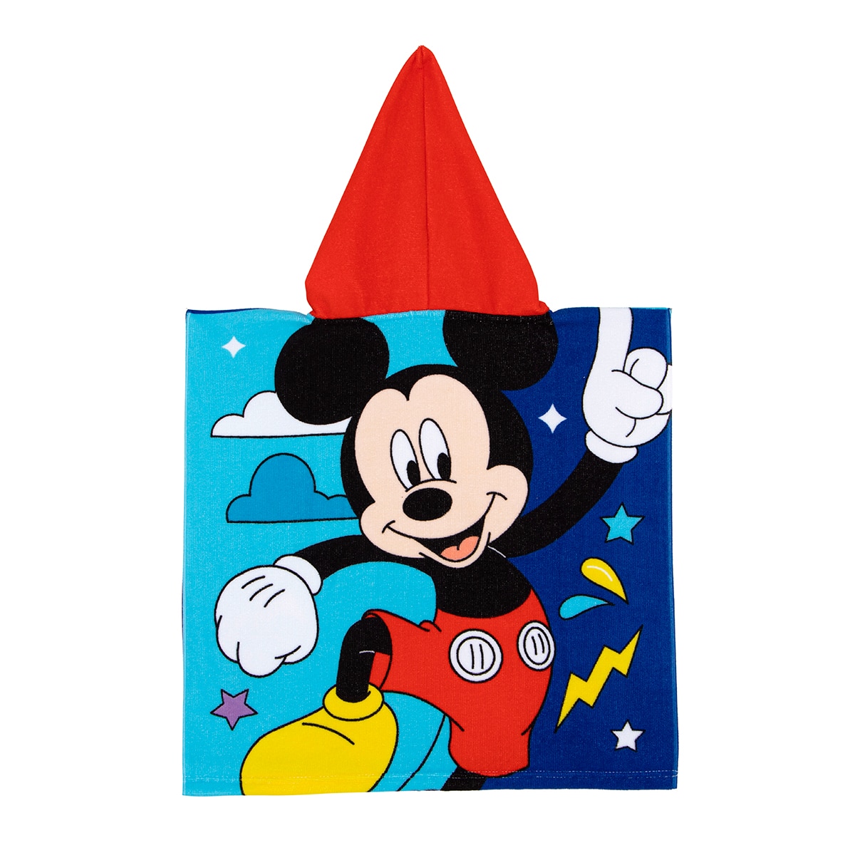 Poncho microfibra mickey Multicolor-3