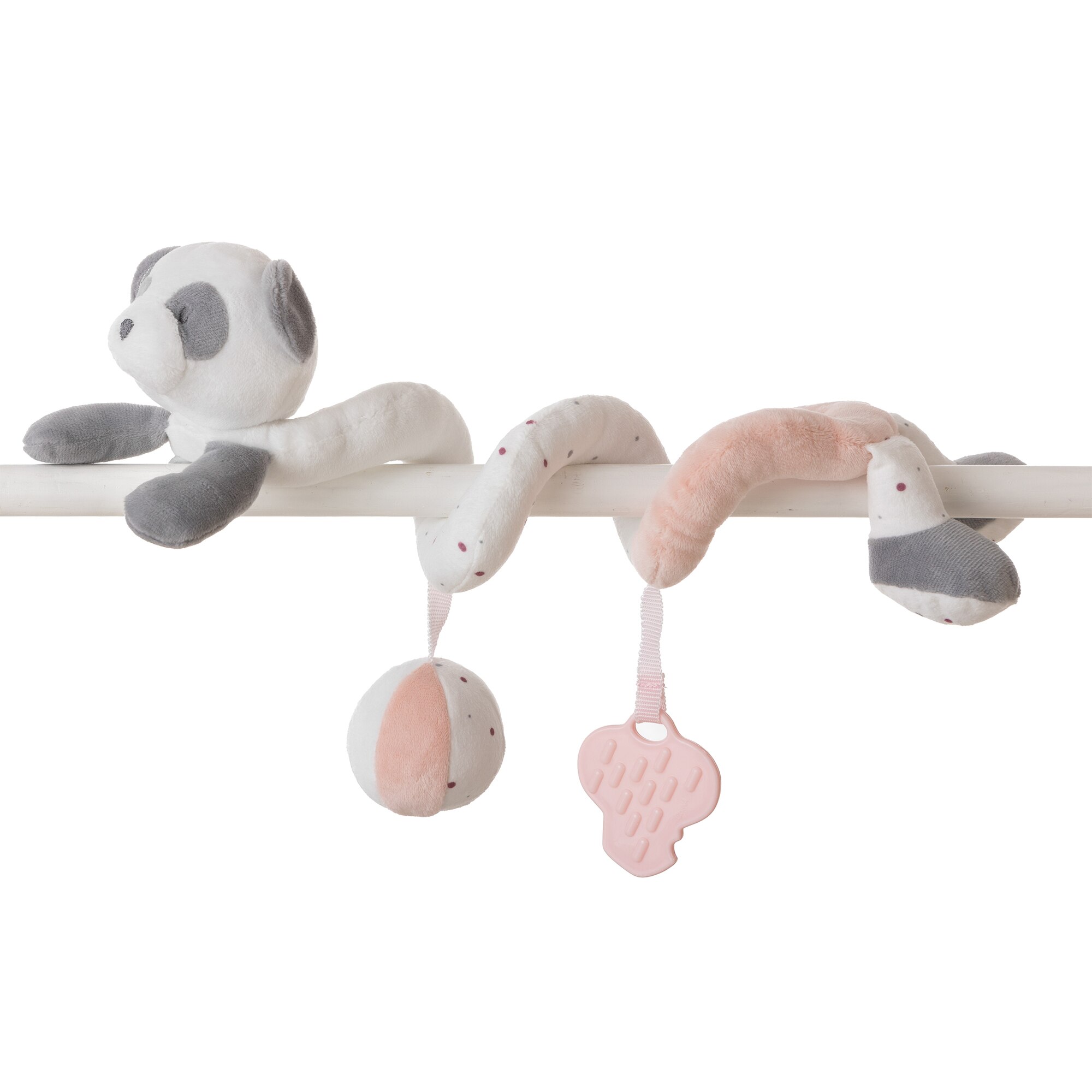 Espiral Little Kids Baby Panda rosa Rosa-2