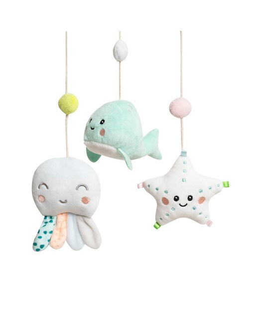 Carrusel musical pulpo Multicolor-3