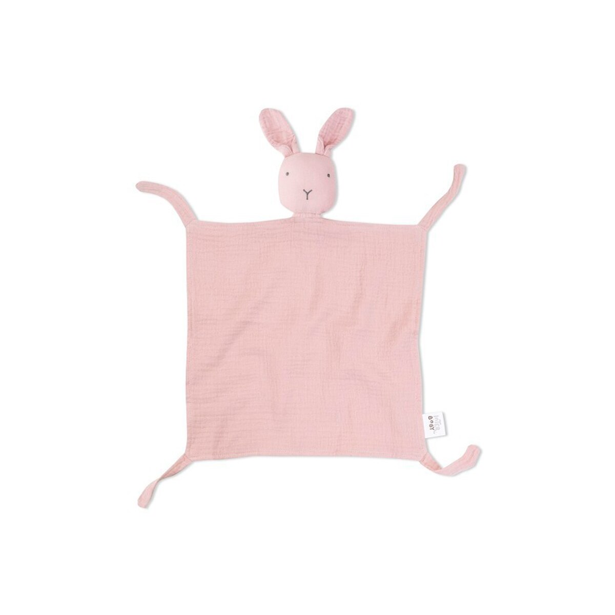 Dou dou Conejo en muselina de bambu? Rosa Maquillaje Interbaby Rosa-1