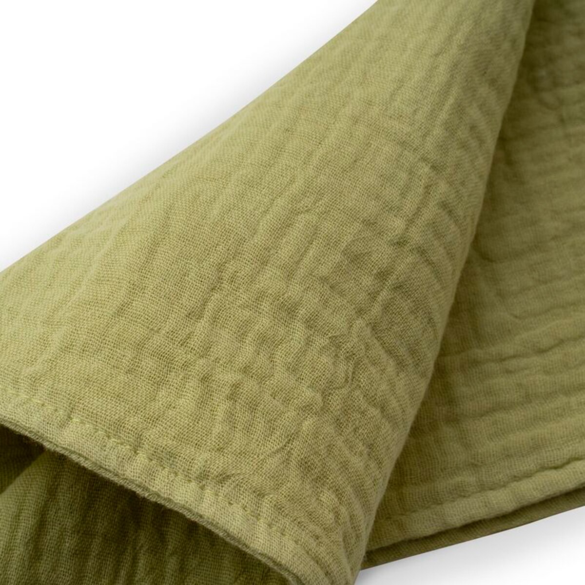 Dou dou Conejo en muselina de bambu? Verde Oliva Interbaby Verde-3
