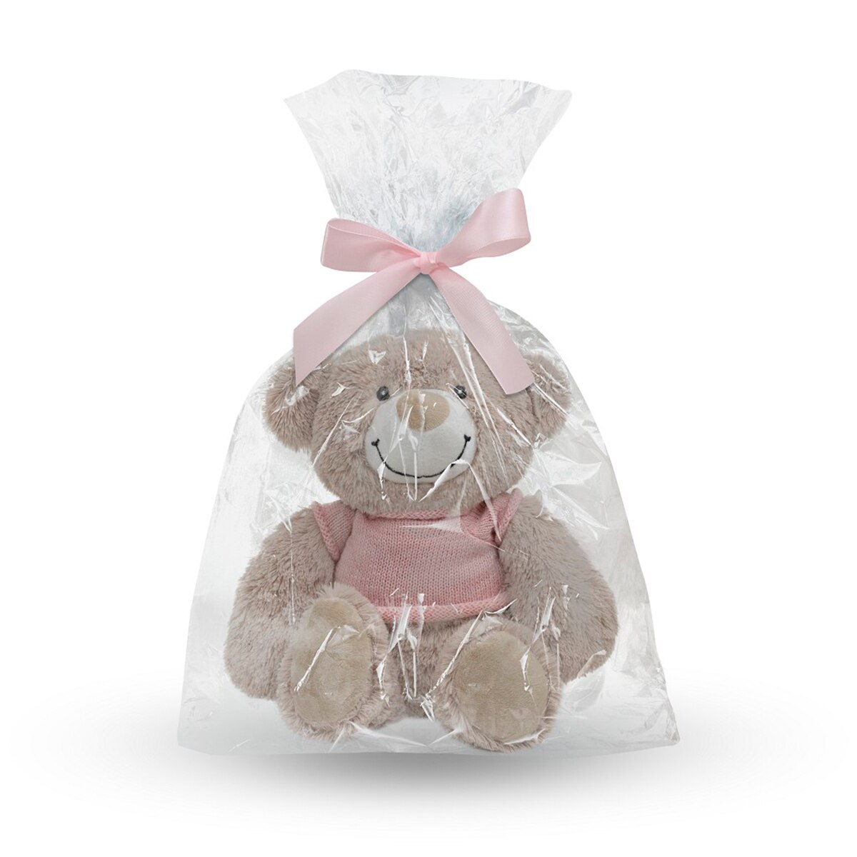 Peluche bear camiseta Rosa-3
