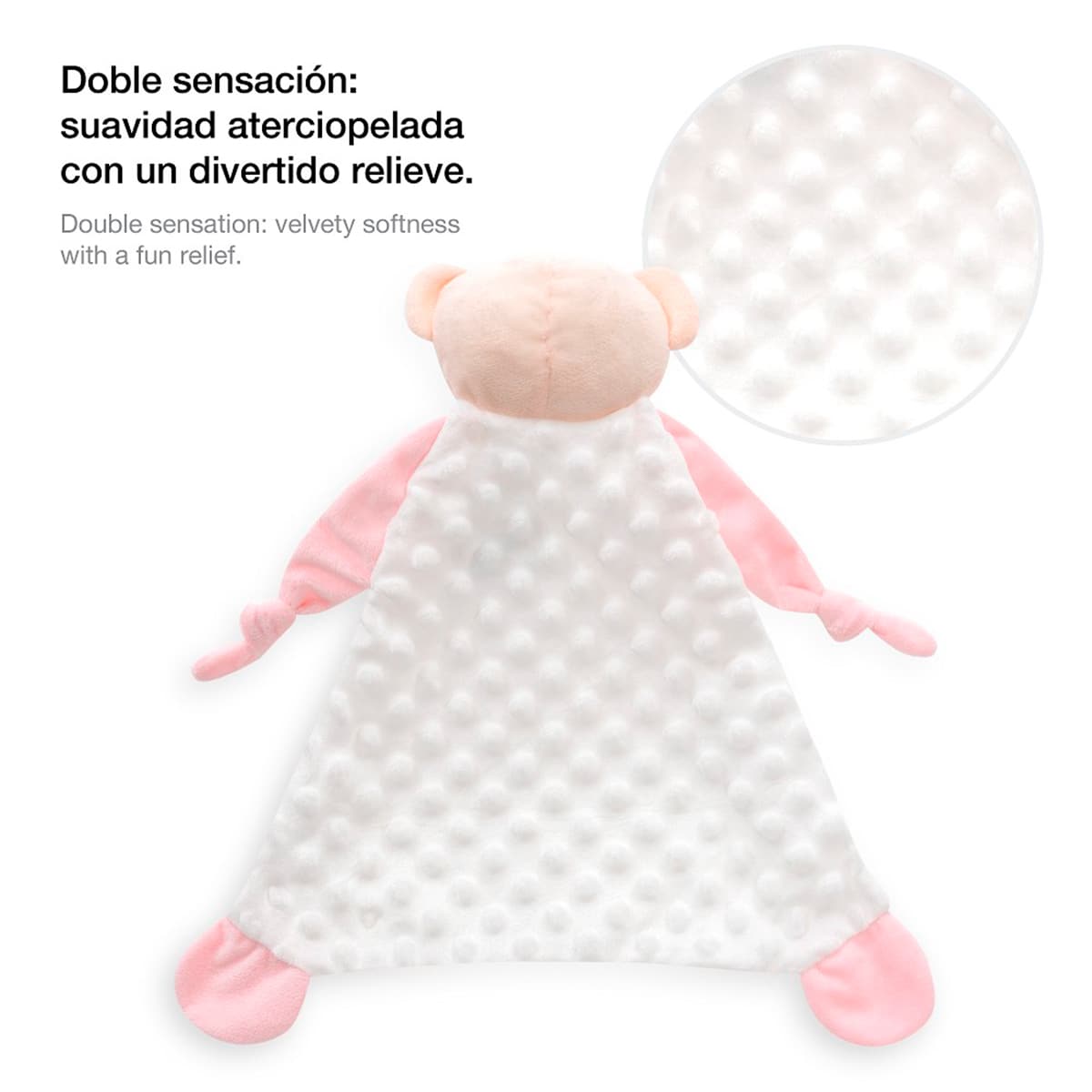 Doudou mod oso rosa Rosa-3