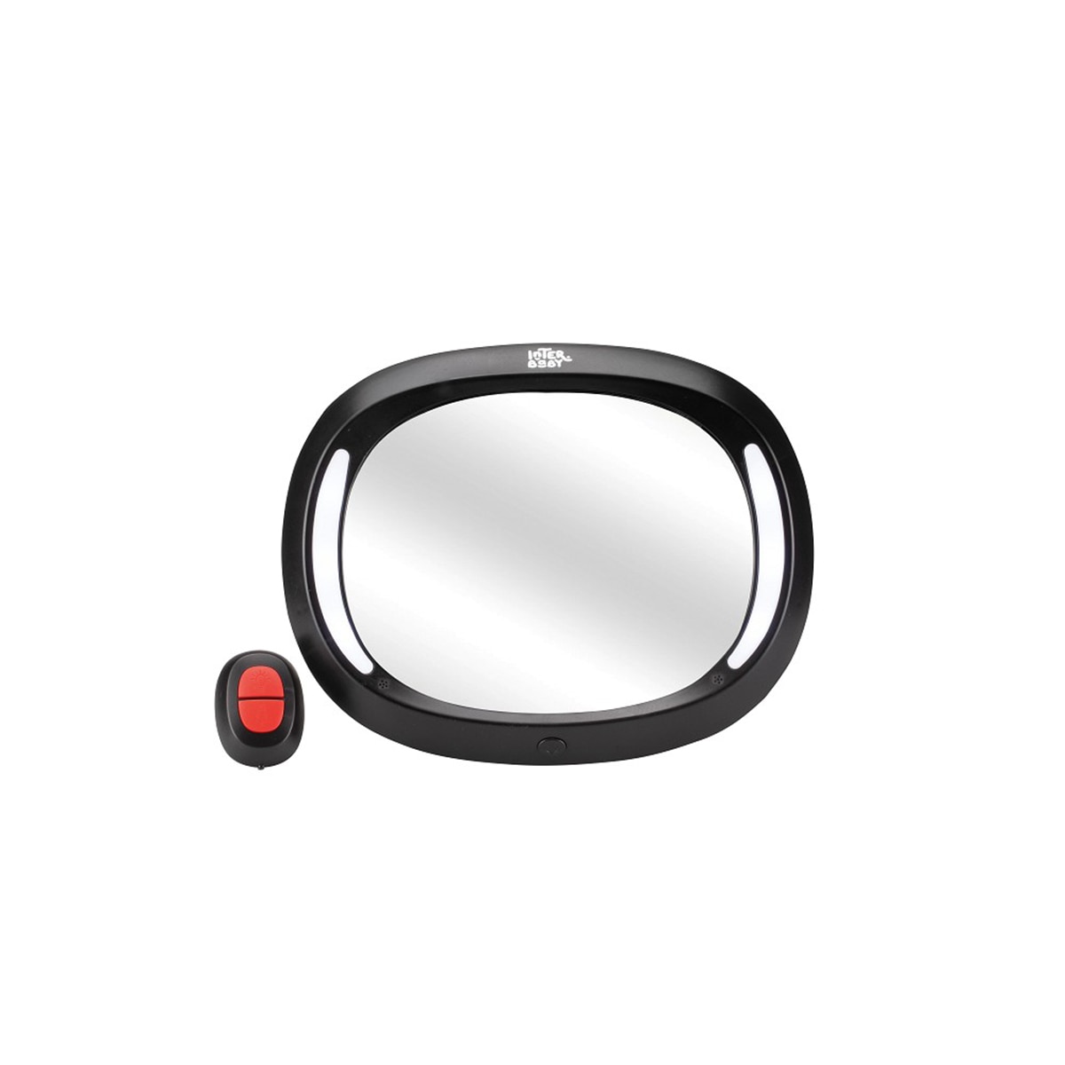 Espejo Interbaby de seguridad led negro Negro-1