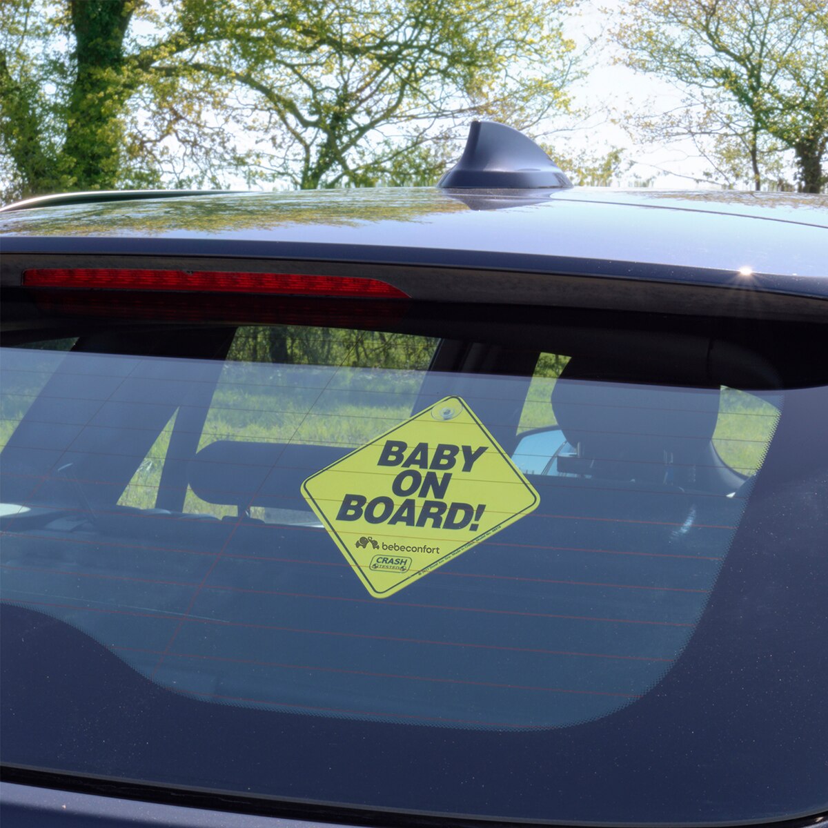 Pegatina 'Baby On Board', 0meses+, color amarillo Amarillo-2