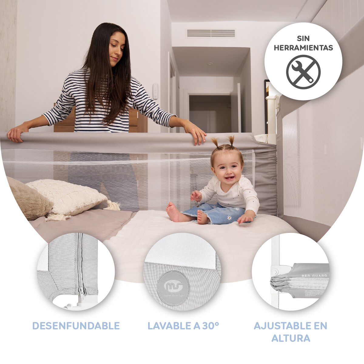 Barrera Tall Plus 190 cm Gris-5