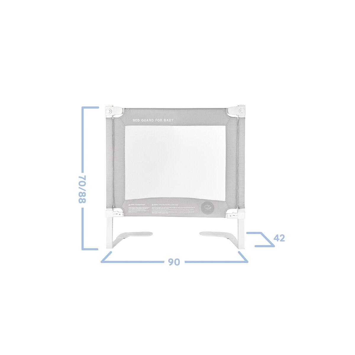 Barrera Tall Plus 90 cm Gris-10