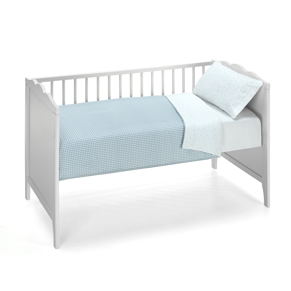 Imagen 0 de Set de cuna formado por funda nórdica reversible, funda de almohada y sábana bajera ajustable