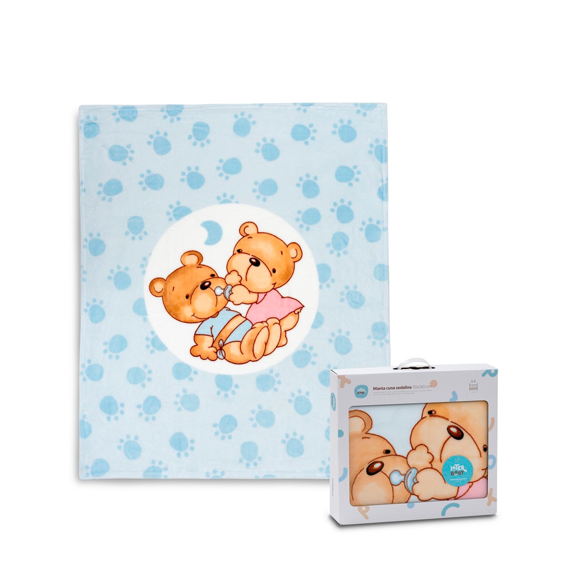Imagen 0 de Manta cuna sedalinaparejita osos