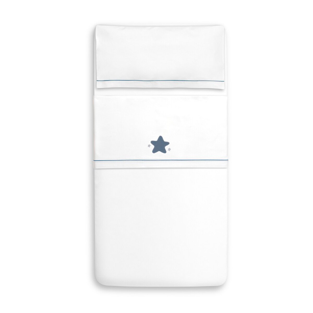 Imagen 0 de Set sábanas cuna estrellas