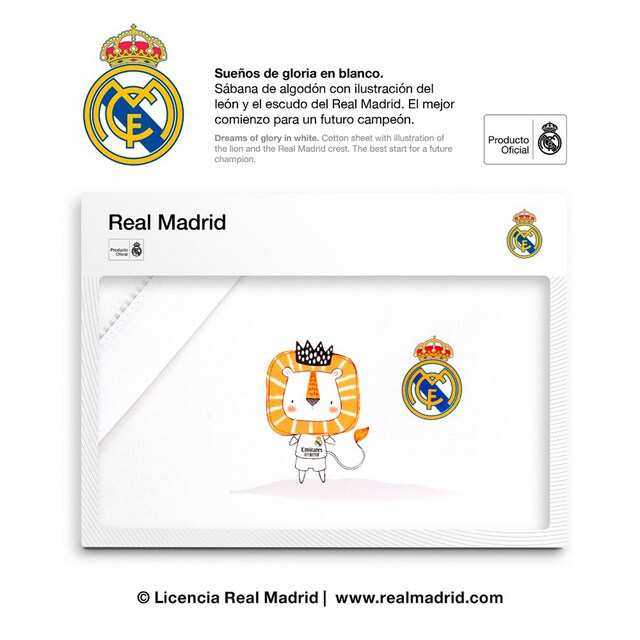 Imagen 0 de Triptico cuna real madrid leon escudo
