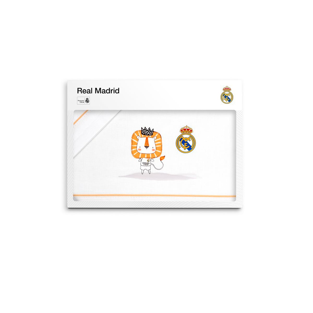 Triptico minicuna real madrid leon escudo Blanco-1
