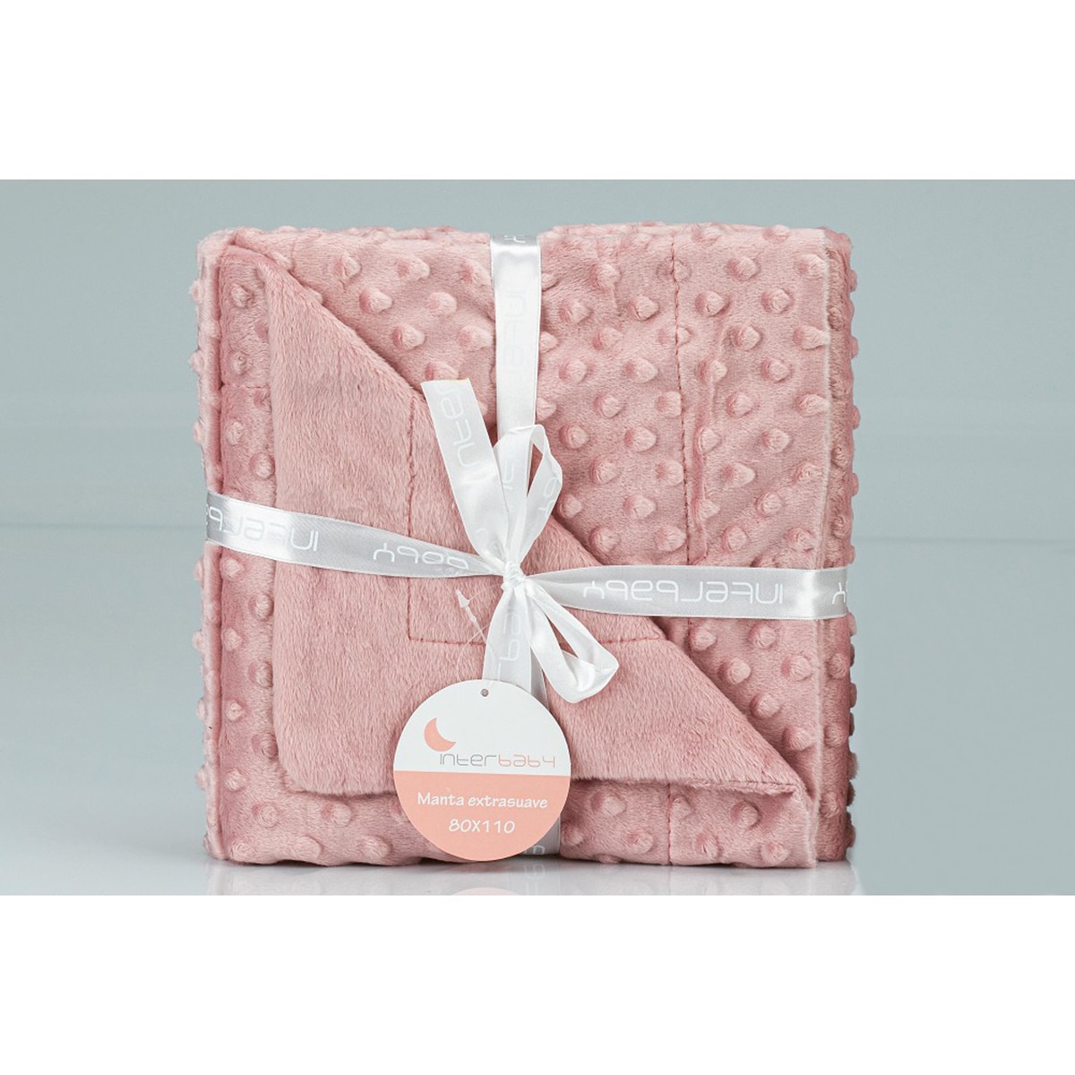 Manta Interbaby burbuja rosa maquillaje Rosa-3